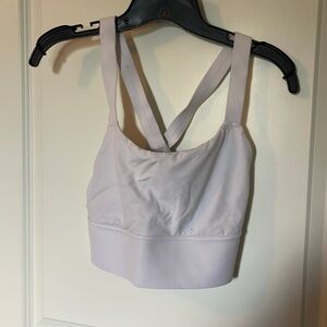 Athleta white sports bra GUC